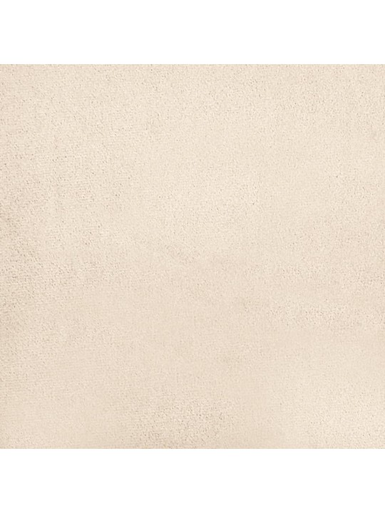 Divvietīgs dīvāns, 120 cm, bēšs mikrošķiedras audums