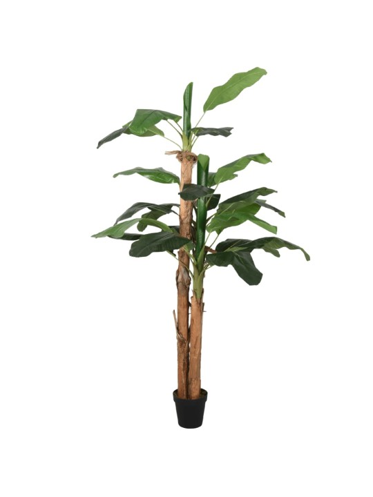 Mākslīgais banānkoks, 19 lapas, 180 cm, zaļš