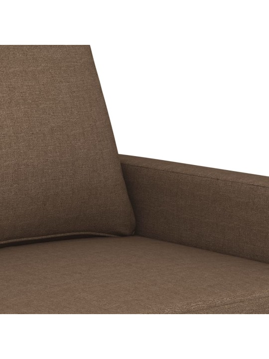 Atpūtas krēsls, 60 cm, brūns audums