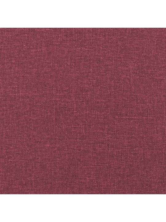 Divvietīgs dīvāns, vīnsarkans audums, 120 cm