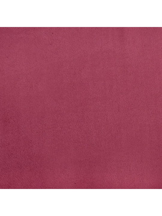 Trīsvietīgs dīvāns, vīnsarkans, 180 cm, samts
