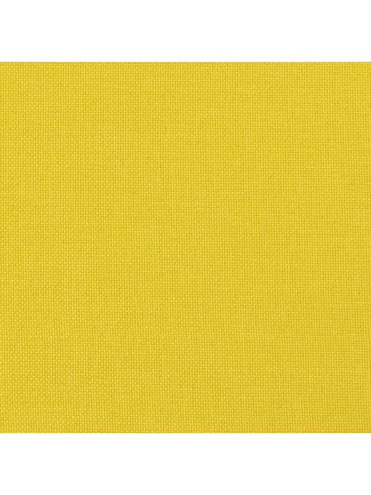 Divvietīgs dīvāns, gaiši dzeltens audums, 120 cm