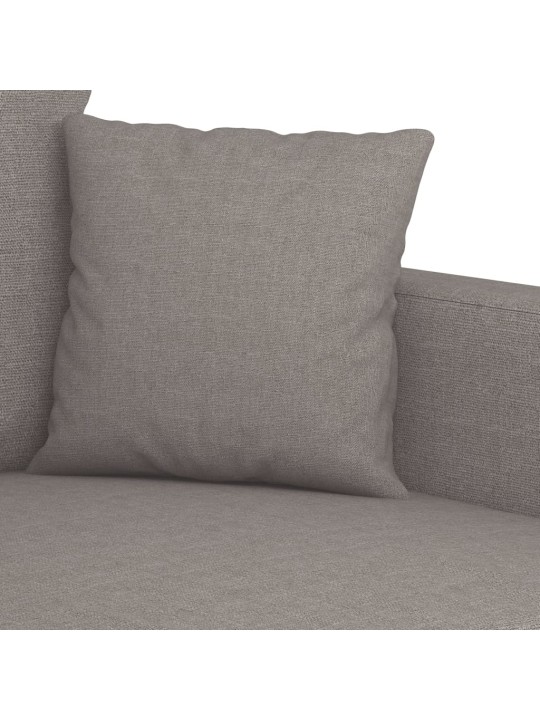 Atpūtas krēsls, pelēkbrūns, 60 cm, audums