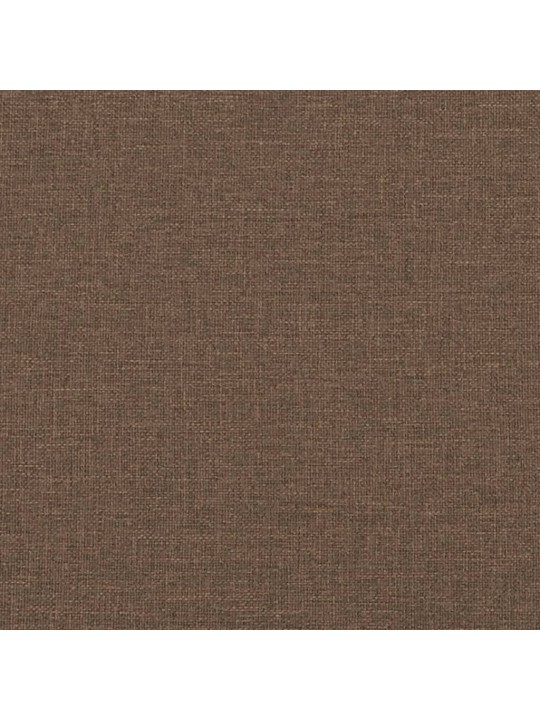 Divvietīgs dīvāns, brūns audums, 140 cm
