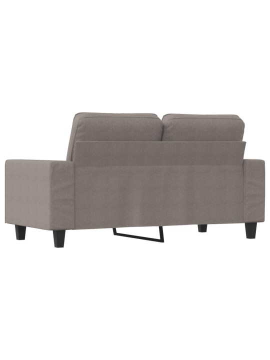 Divvietīgs dīvāns, pelēkbrūns audums, 120 cm