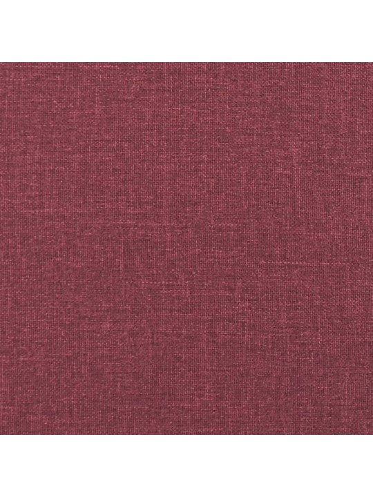 Divvietīgs dīvāns, vīnsarkans audums, 120 cm