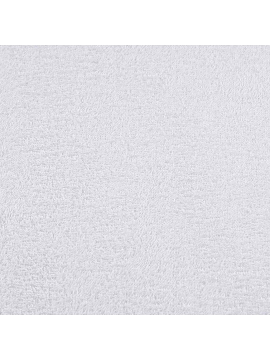 Roku dvieļi, 50 gab., balti, 50x100 cm, 360 gsm, 100% kokvilna
