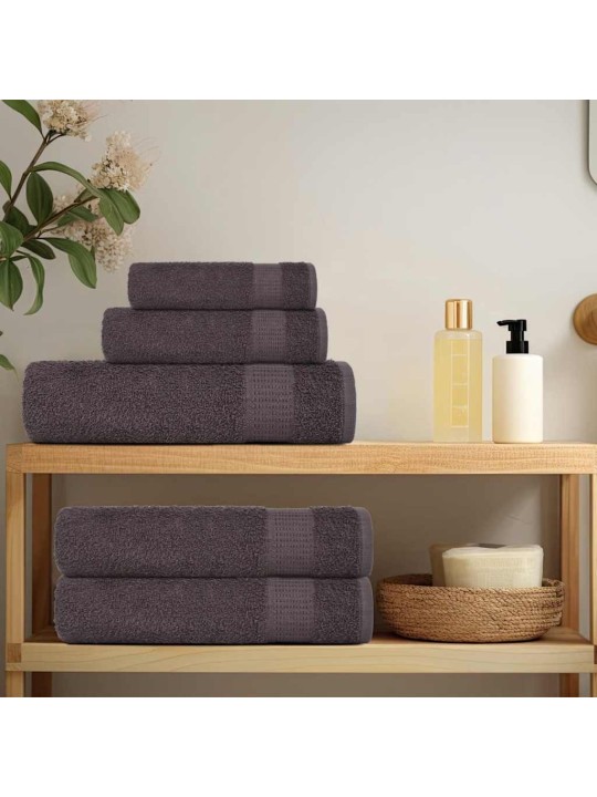 Veļas lupatas 50 gab antracīts 15x21 cm 360 gsm 100% kokvilna