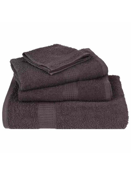 Veļas lupatas 50 gab antracīts 15x21 cm 360 gsm 100% kokvilna
