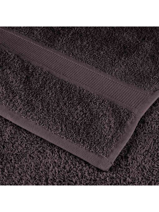 Viesu dvieļi 10 gab antracīts 30x50 cm 360 gsm 100% kokvilna
