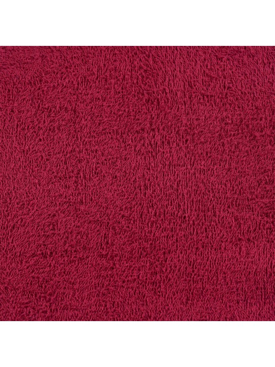 Dušas dvieļi, 4 gab., vīnsarkani, 70x140 cm, 100% kokvilna