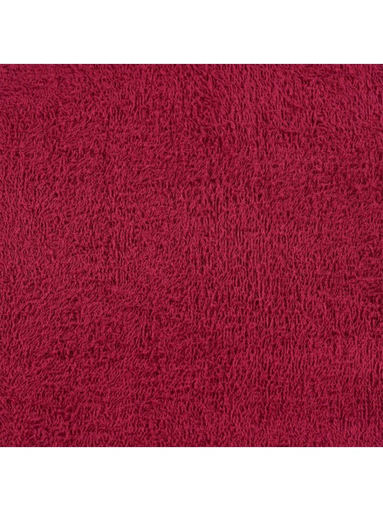 Dušas dvieļi, 10 gab., vīnsarkani, 70x140 cm, 100% kokvilna