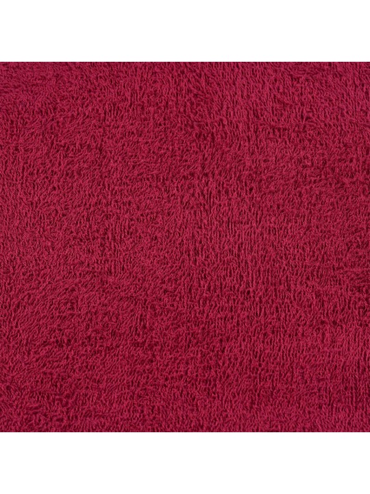Vannas dvieļi, 4 gab., vīnsarkani, 100x150 cm, 100% kokvilna