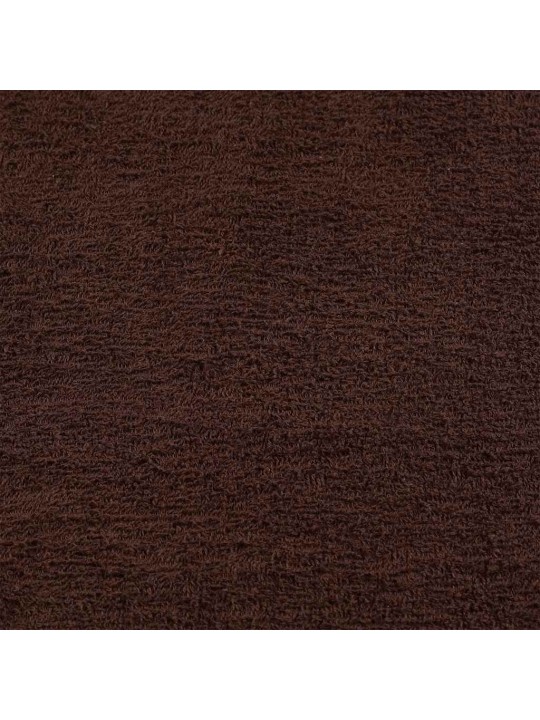 Dvieļi, 10 gab., brūni, 100x200 cm, 360 gsm, 100% kokvilna