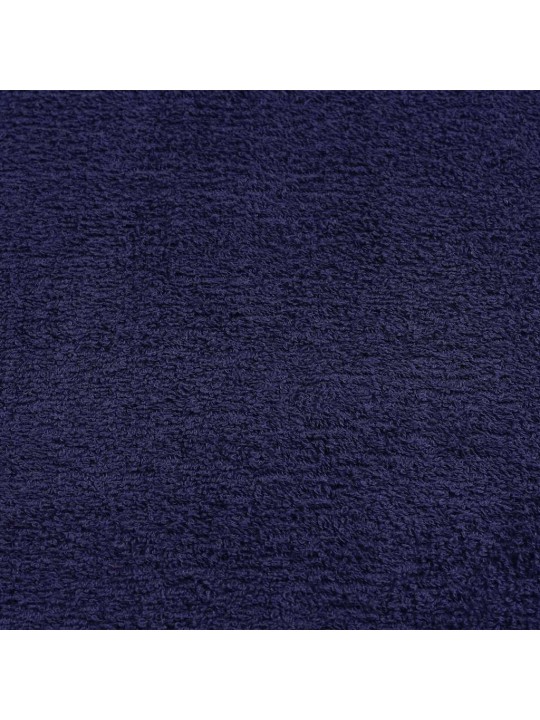 Vannas dvieļi 10 gab. tumši zili 100x150cm 360gsm 100% kokvilna