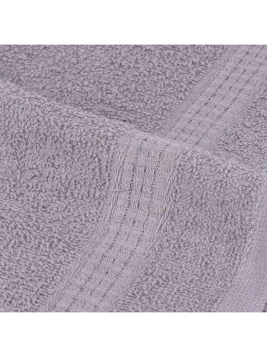 Dvieļi, 2 gab., pelēki, 100x200 cm, 360 gsm, 100% kokvilna