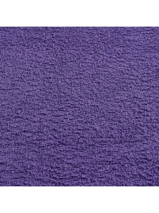 Vannas dvieļi, 10 gab., violeti, 100x150 cm, 100% kokvilna