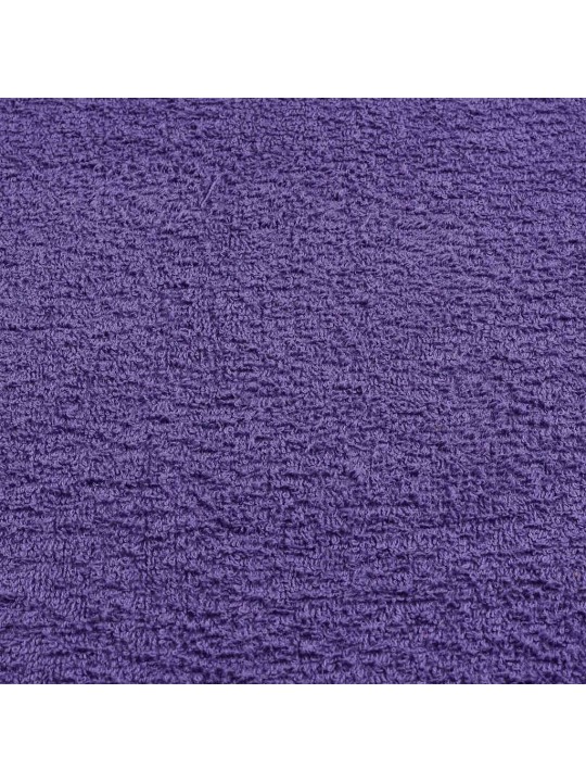 Dvieļi, 10 gab., violeti, 100x200 cm, 360 gsm, 100% kokvilna