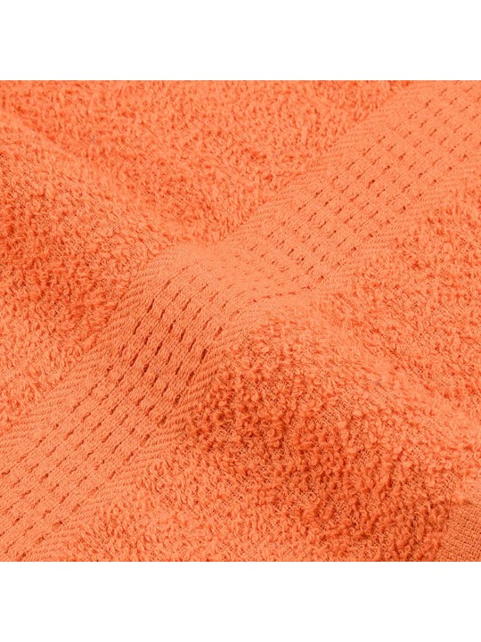 Vannas dvieļi, 10gab., oranži, 100x150cm, 360gsm, 100% kokvilna