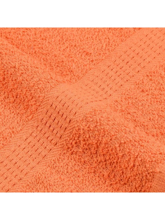 Pirts dvieļi, 10 gab., oranži, 80x200cm, 360 gsm, 100% kokvilna