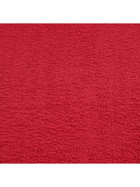 Dvieļi, 4 gab., sarkani, 100x200 cm, 360 gsm, 100% kokvilna