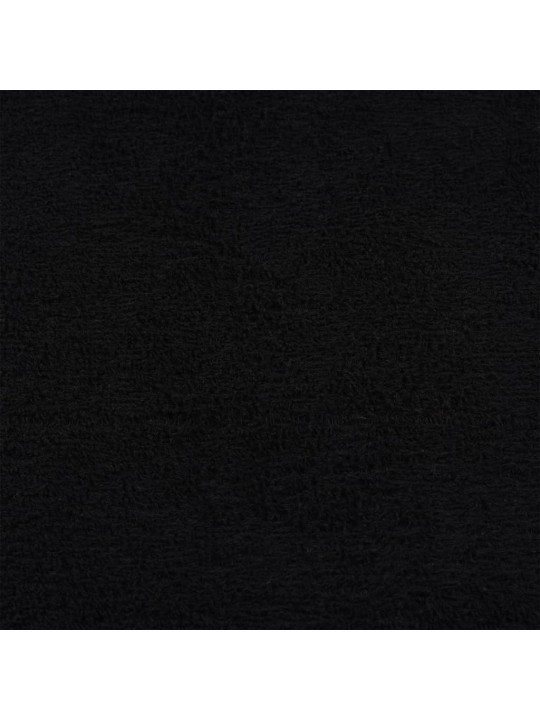 Vannas dvieļi, 10 gab., melni, 100x150cm, 360gsm, 100% kokvilna