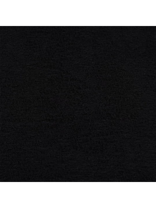 Dvieļi, 10 gab., melni, 100x200 cm, 360 gsm, 100% kokvilna