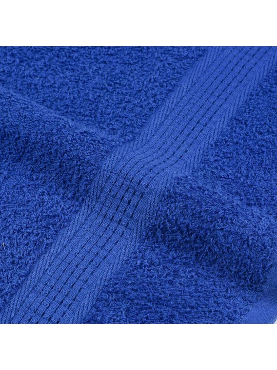 12 gabalu dvieļu komplekts zils 360 gsm 100% kokvilna