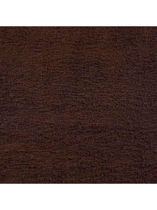 Dvieļu komplekts, 12 gab., brūns, 360 gsm, 100% kokvilna