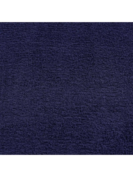 Dvieļu komplekts, 12 gab., tumši zils, 360 gsm, 100% kokvilna