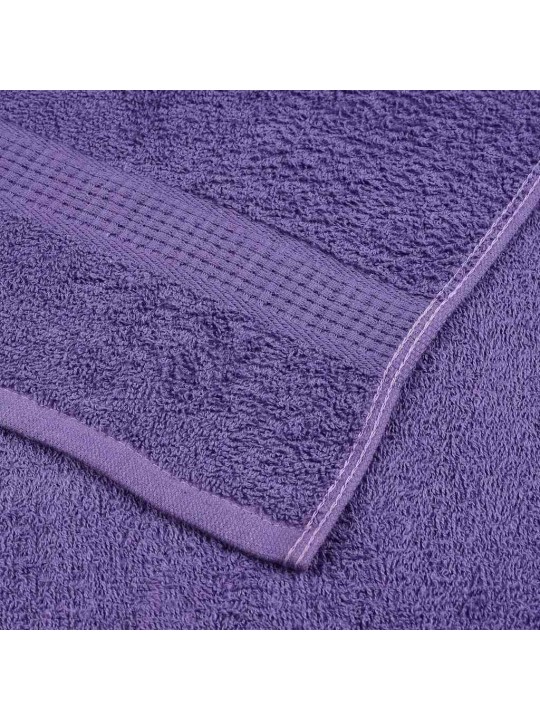Dvieļu komplekts, 12 gab., violets, 360 gsm, 100% kokvilna