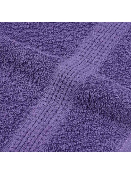 Dvieļu komplekts, 12 gab., violets, 360 gsm, 100% kokvilna