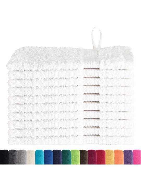 Mazgājamie dvieļi 10 pcs balts kokvilna