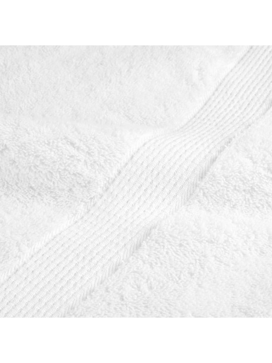 Roku dvieļi solund, 10 gab., balti, 50x100 cm, 600 gsm