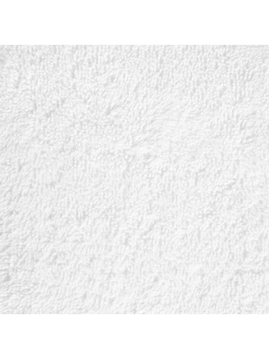Vannas dvieļi solund, 10 gab., balti, 100x150 cm, 600gsm