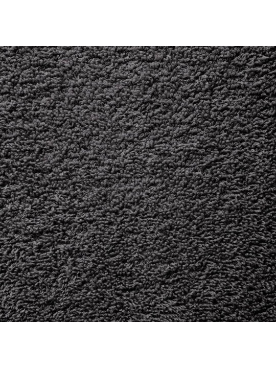 Augstākās kvalitātes dvieļi, solund, 10 gab., antracīta krāsā, 30x30 cm, 600 g/m²