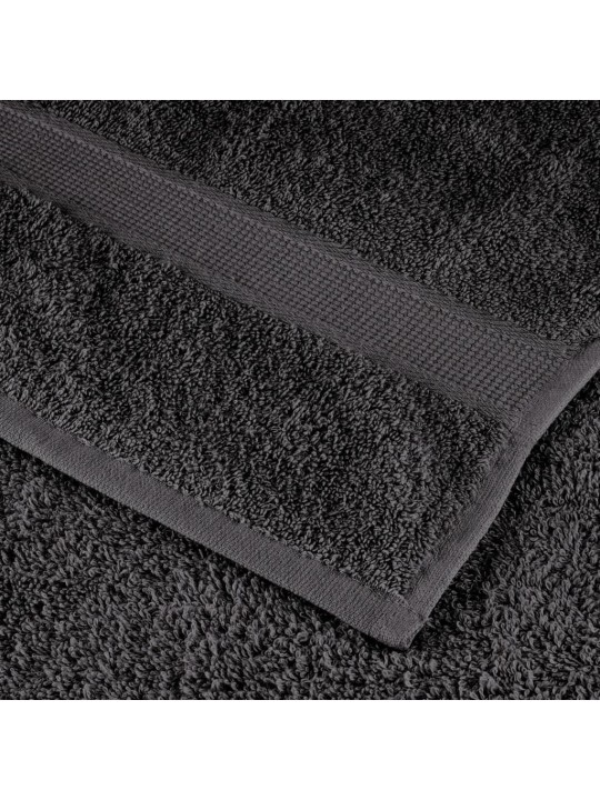 Dvieļi solund, 10 gab., antracītpelēki, 100x200 cm, 600 gsm