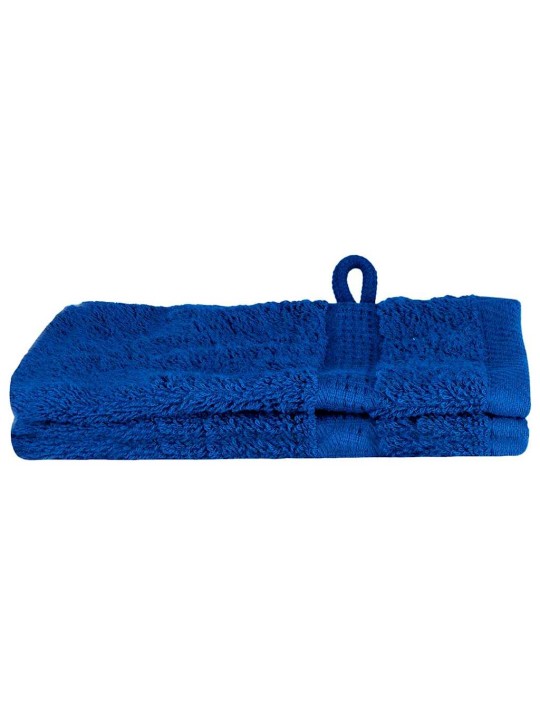 Mazgājamie dvieļi 2 pcs zila kokvilna