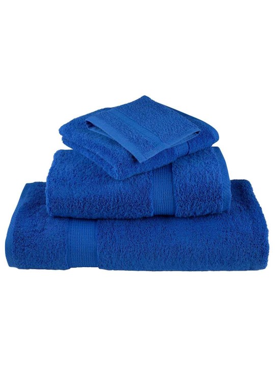 Mazgājamie dvieļi 4 pcs zila kokvilna