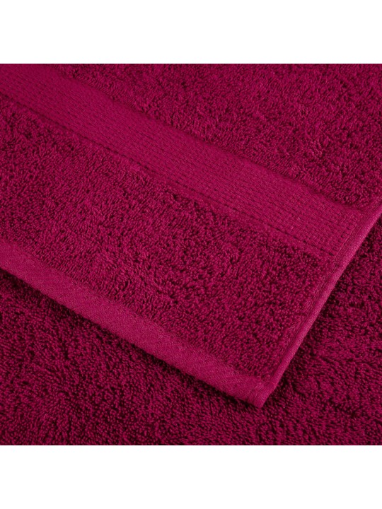 Mazgājamie dvieļi 4 pcs bordo kokvilna