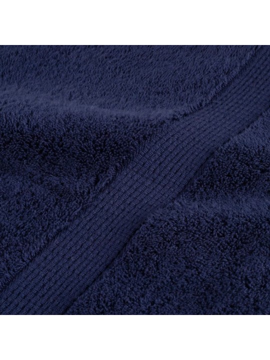 Dvieļi solund, 2 gab., tumši zili, 100x200 cm, 600 gsm