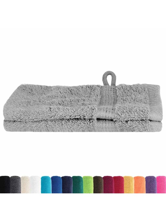 Mazgājamie dvieļi 2 pcs pelēka kokvilna