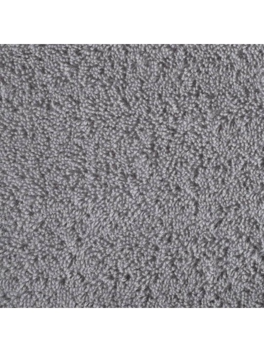 Vannas dvieļi solund, 4 gab., pelēki, 100x150 cm, 600 gsm