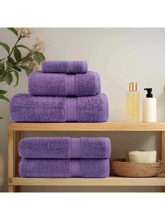 Mazgājamie dvieļi 2 pcs violeta kokvilna
