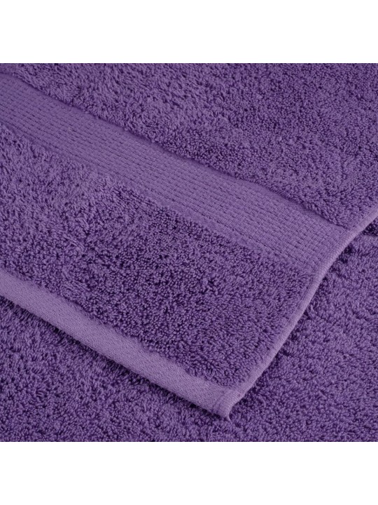 Roku dvieļi solund, 10 gab., violeti, 50x100 cm, 600 gsm