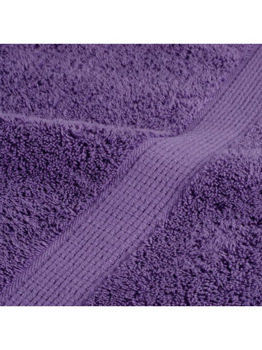 Dvieļi solund, 4 gab., violeti, 100x200 cm, 600 gsm