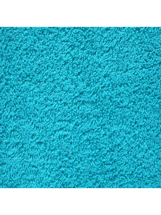 Roku dvieļi solund, 10 gab., tirkīzzili, 50x100 cm, 600 gsm