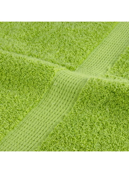 Dvieļi solund, 4 gab., dzeltenzaļi, 100x200 cm, 600 gsm
