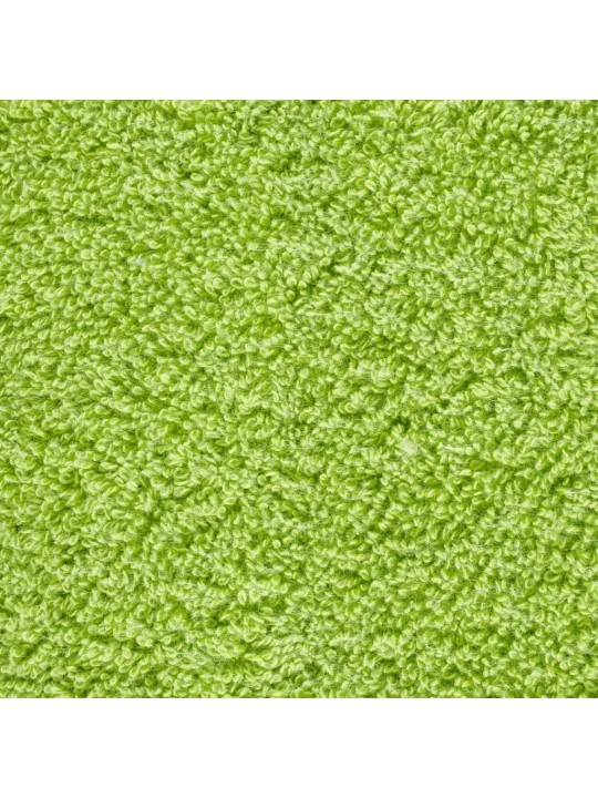 Dvieļi solund, 10 gab., dzeltenzaļi, 100x200 cm, 600 gsm