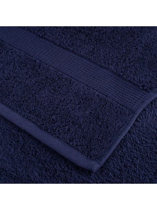 Dvieļu komplekts solund, 12 gab., tumši zili, 600 gsm